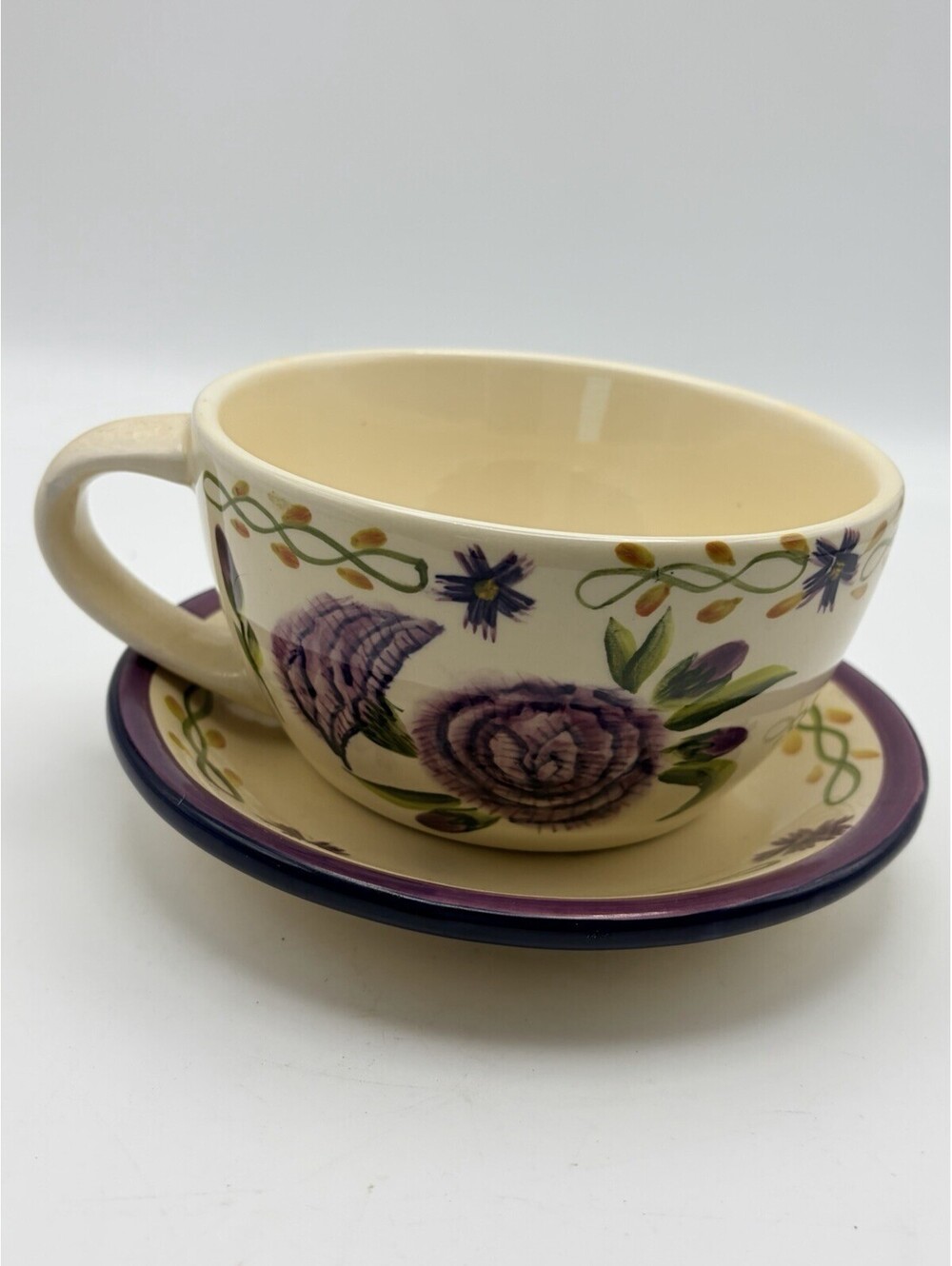 Barnes And Noble Cafe Exclusive. Hand Painted. 16 Oz